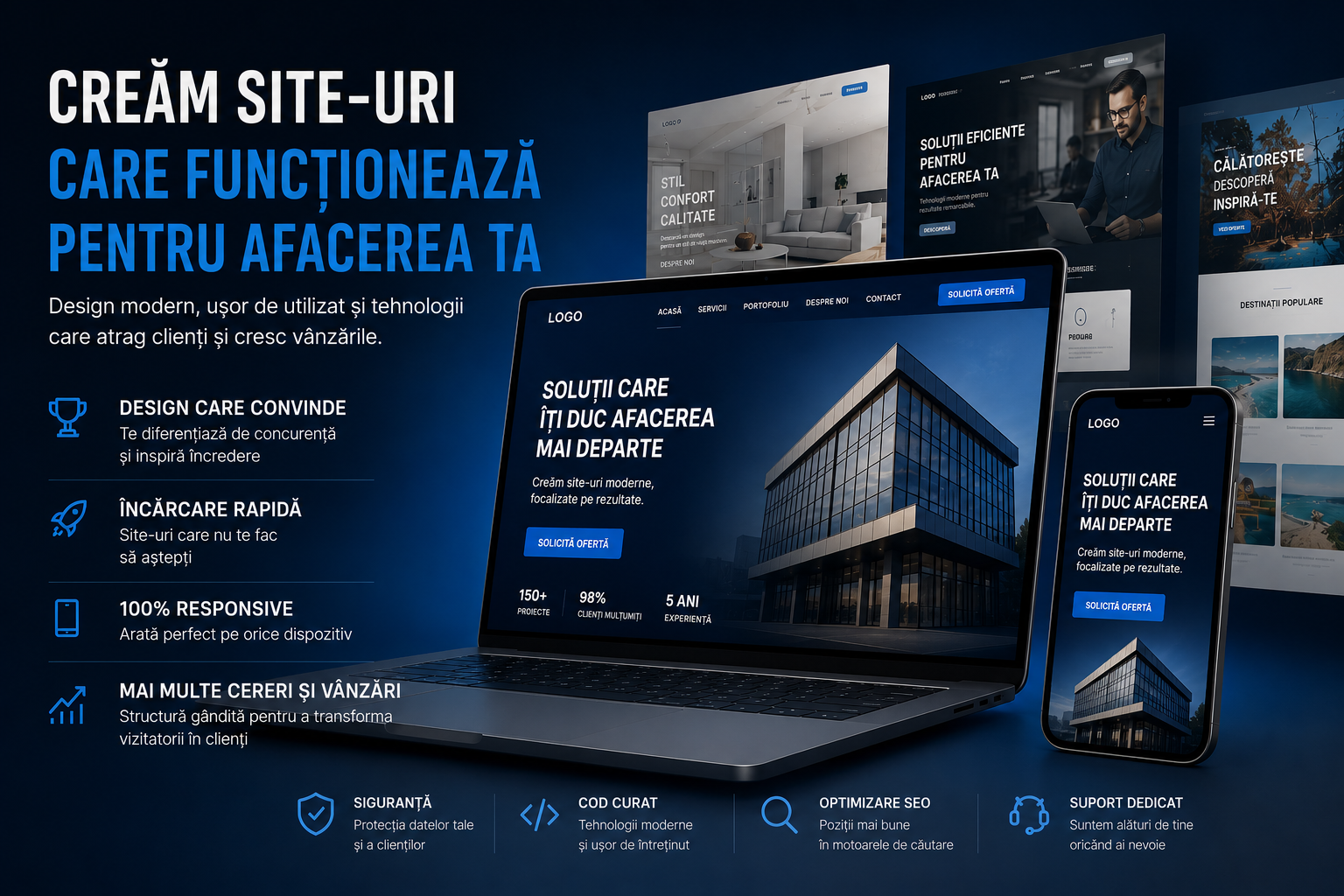 Creare site-uri