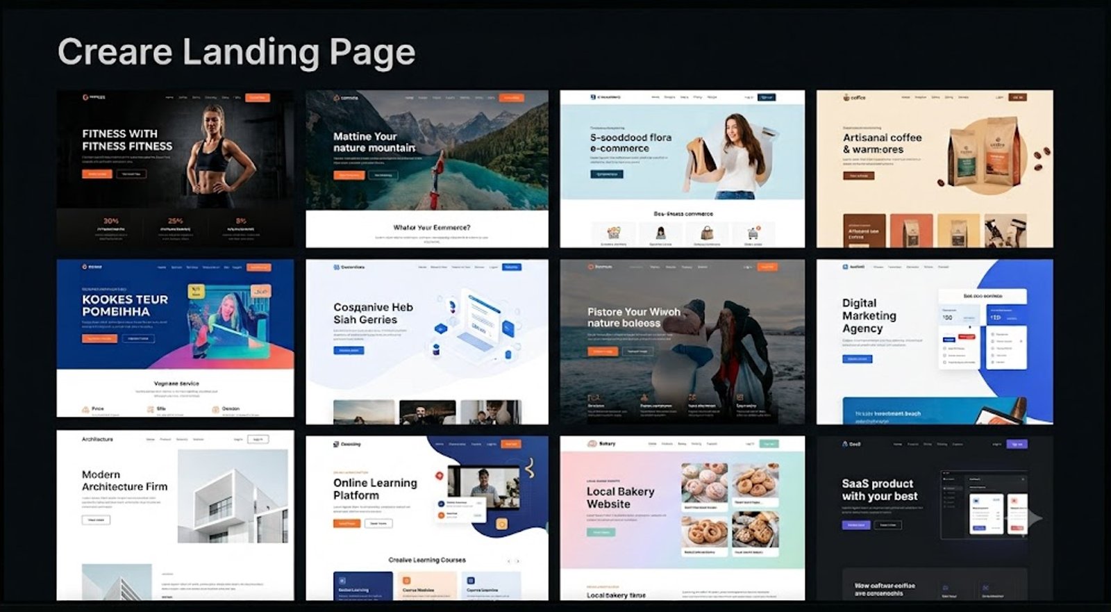 Creare Landing Page în Moldova